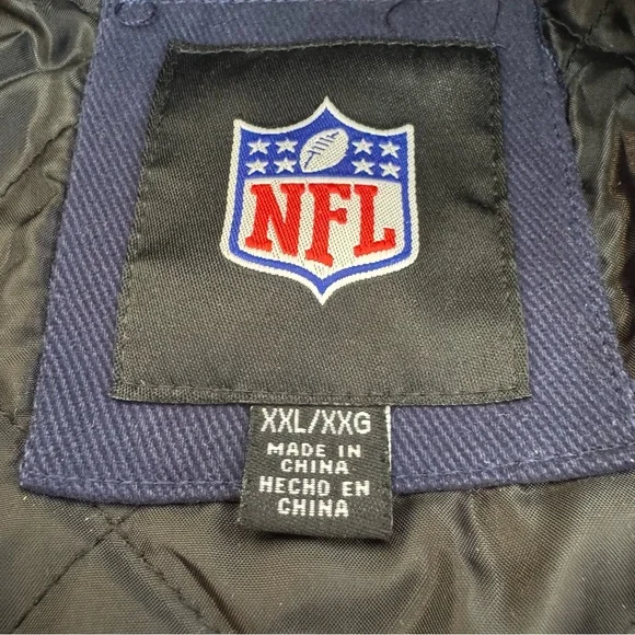 NWOT Seattle Seahawks G-111 Embroidered Logo Bomber Varsity Jacket - Picture 11 of 16